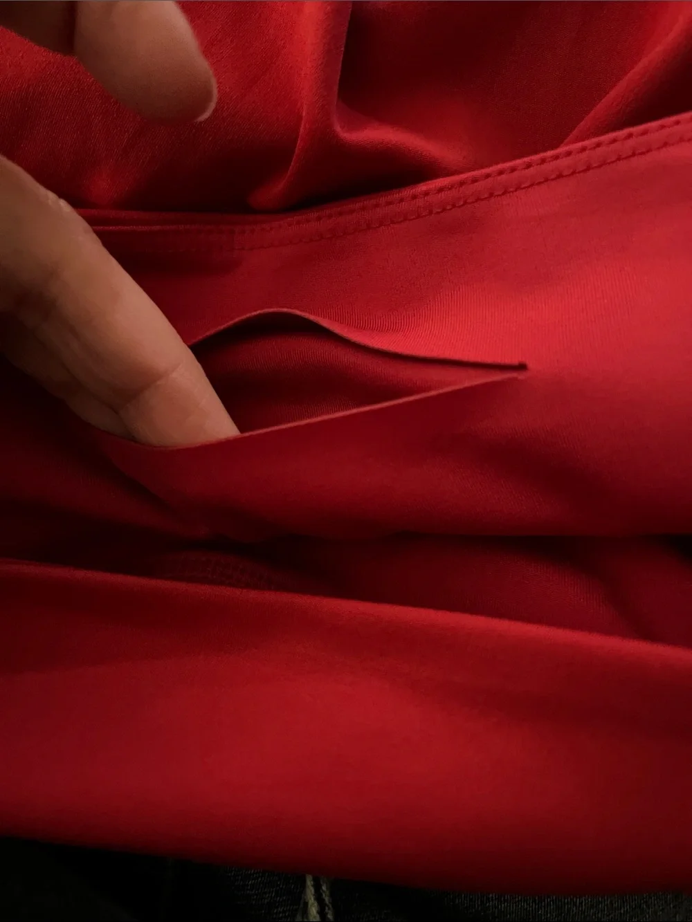 Girlfriend Collective Red Mini Skirt Women’s Large